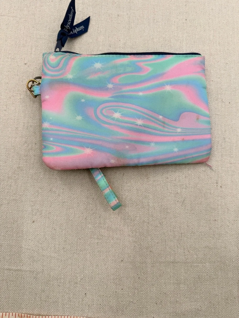 Simply Southern Space Dyed Swirl Wristlet ID Wallet